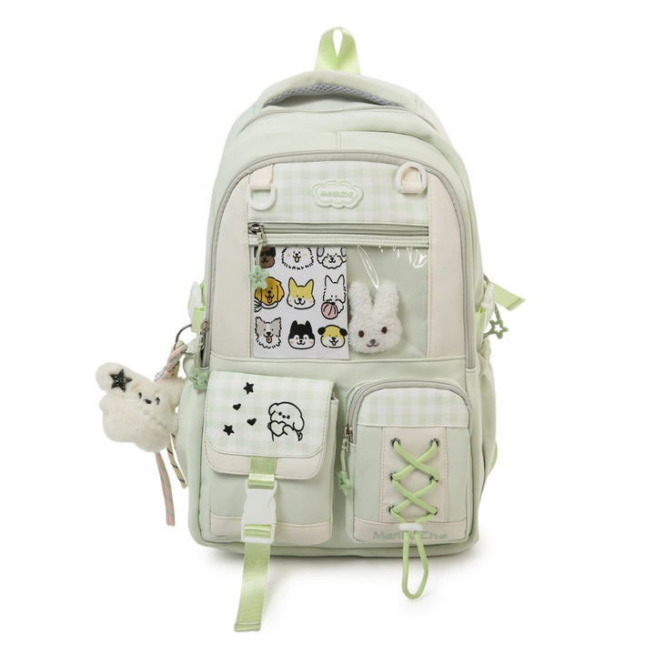Adorable Character Design School Backpack Bowlift