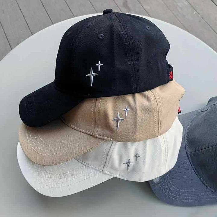 Unisex Casual Classic Washable Cap Bowlift