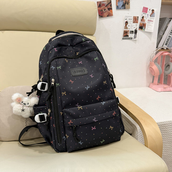 Versatile Patterned Casual Backpack