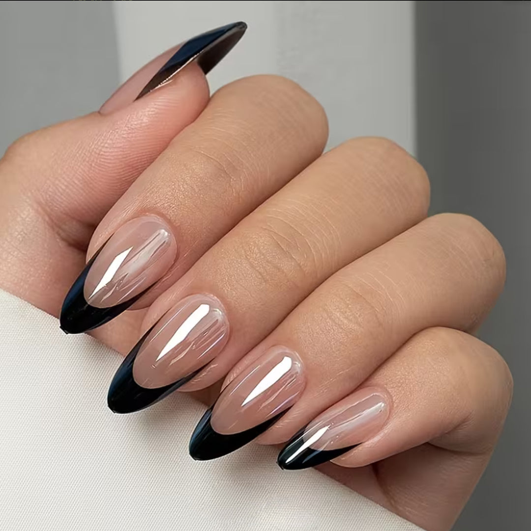 Stylish Oval Nail Art Extensions Bowlift
