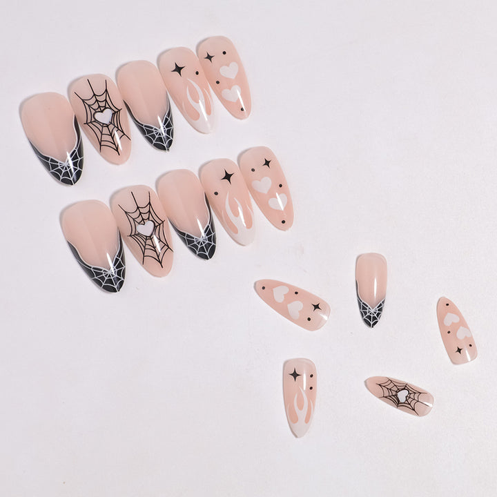 Halloween-Themed Press-On Nail Set Bowlift