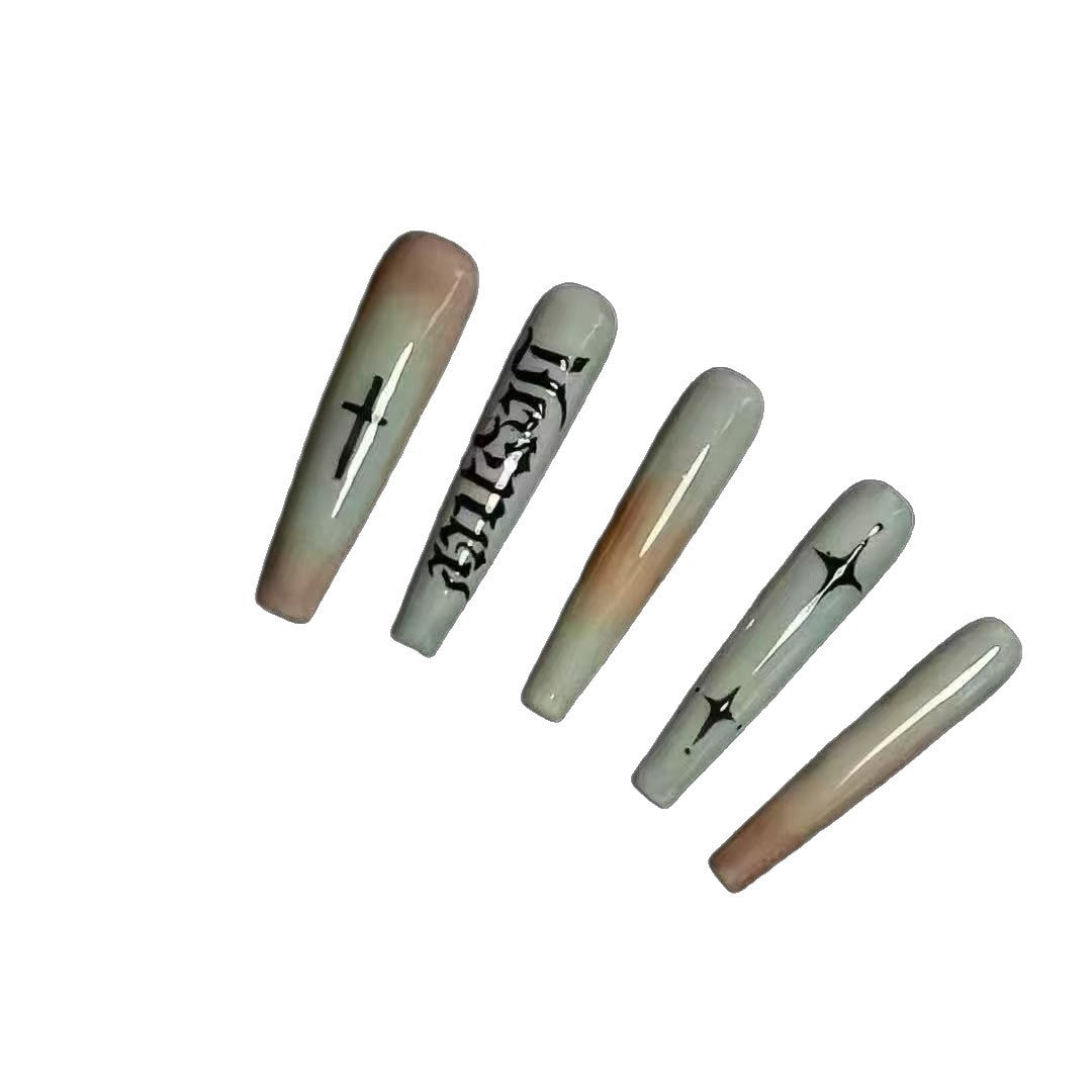 Artistic Press-On Nail Tips Bowlift