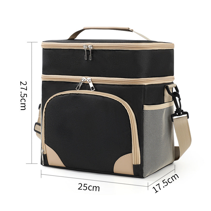 Insulated Multi-Pocket Lunch Organizer Bowlift