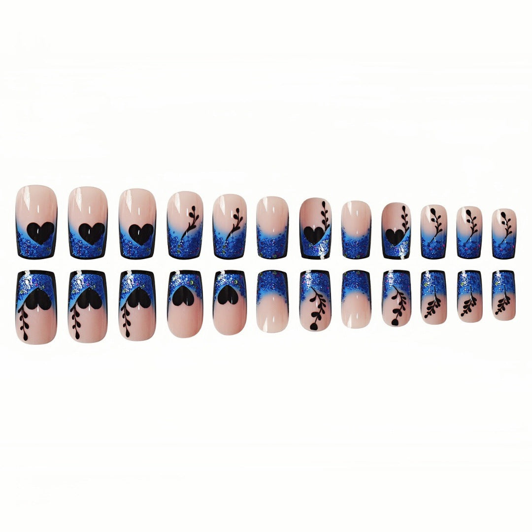 Artistic Gradient Press-On Nail Extensions Bowlift