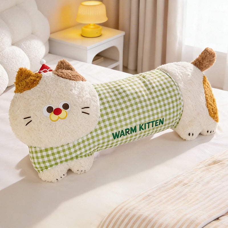 Kawaii Cat Plush Pillow Bowlift