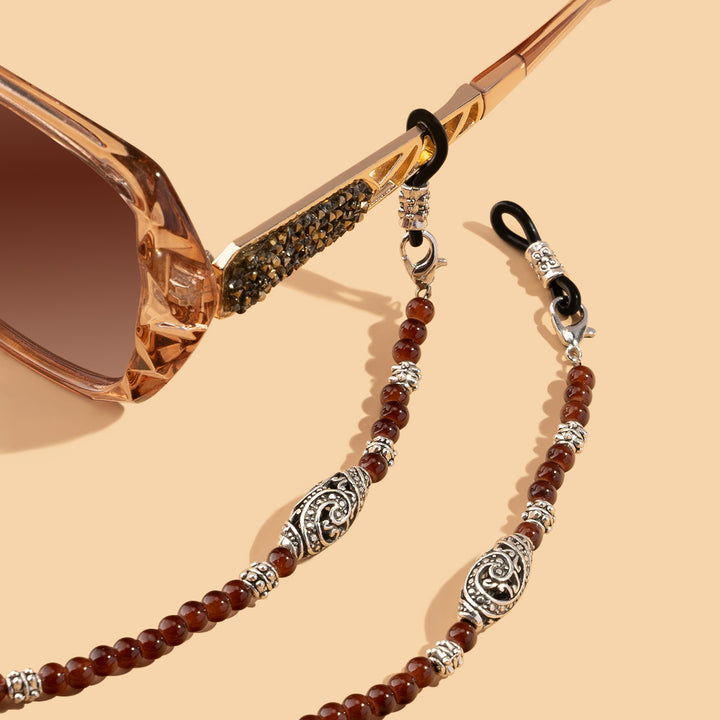 Decorative Beaded Eyewear Chain Bowlift