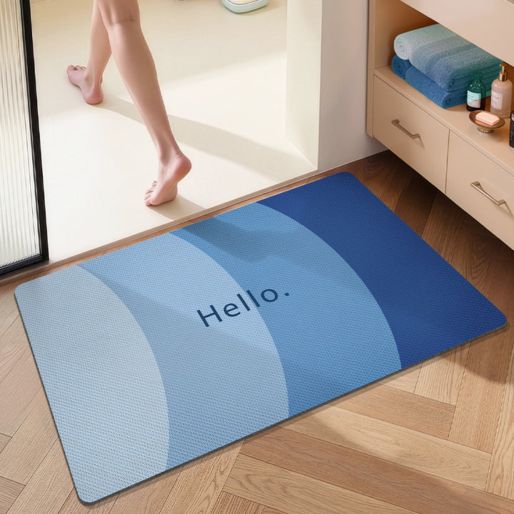 Soft Welcome Bath Mat Bowlift