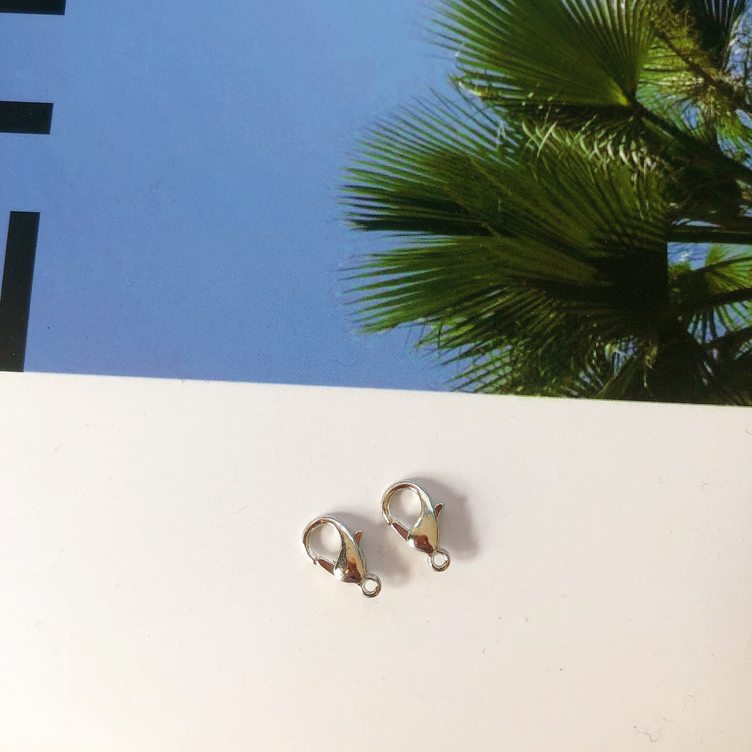 Premium Silver Lobster Claw Clasps Set Bowlift