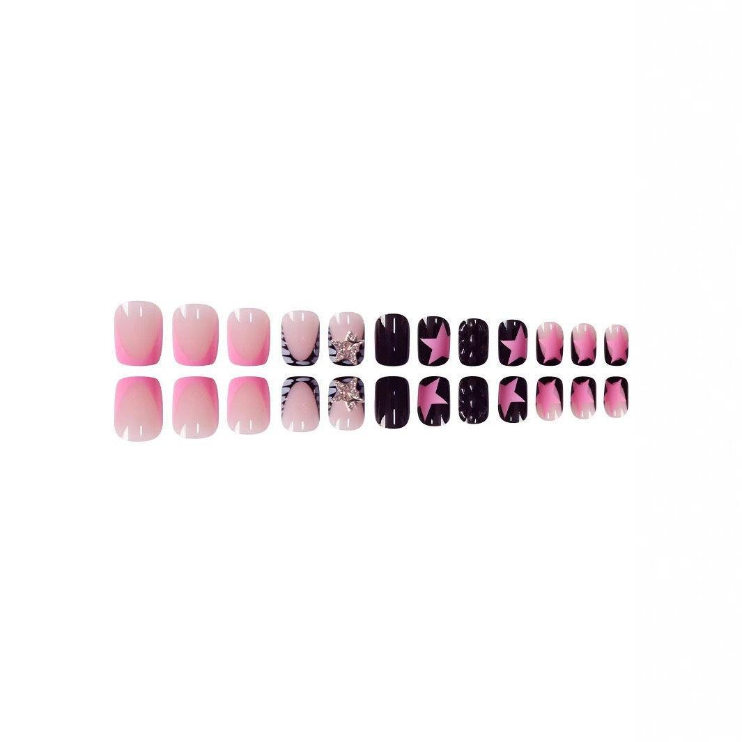 Decorative Press-On Nail Art Set Bowlift
