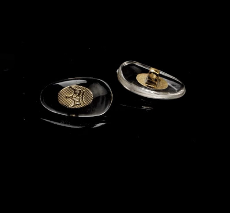 Eyewear Nose Pad Inserts with Gold Support Bowlift