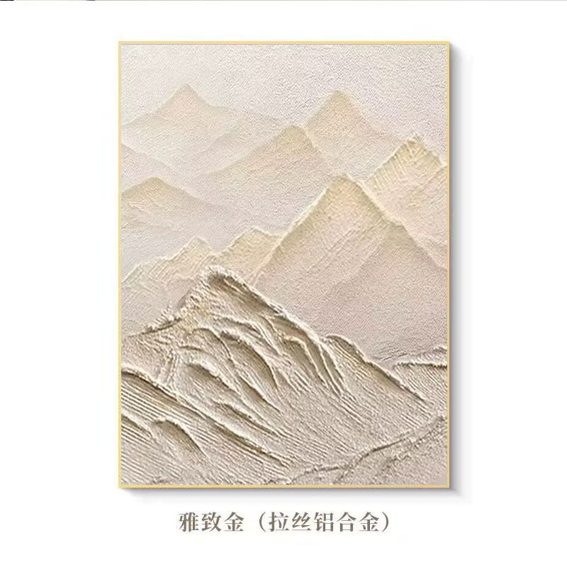 Textured Landscape Relief Canvas Art