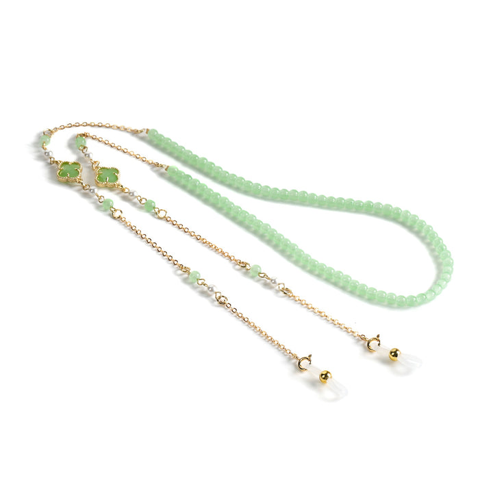Unique Beaded Eyewear Chain Bowlift