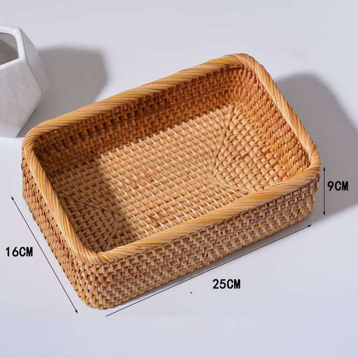 Women's braided storage basket Bowlift