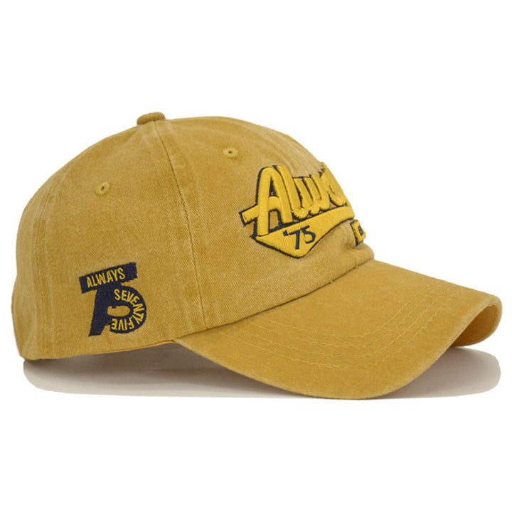Unisex Vintage Distressed Casual Cap Bowlift