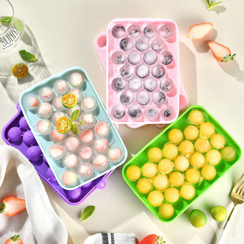Silicone Ice Cube Tray with Practical Handles Bowlift