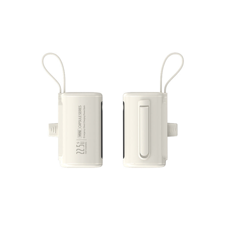 Portable power bank with innovative protective case and integrated USB-C connection Bowlift