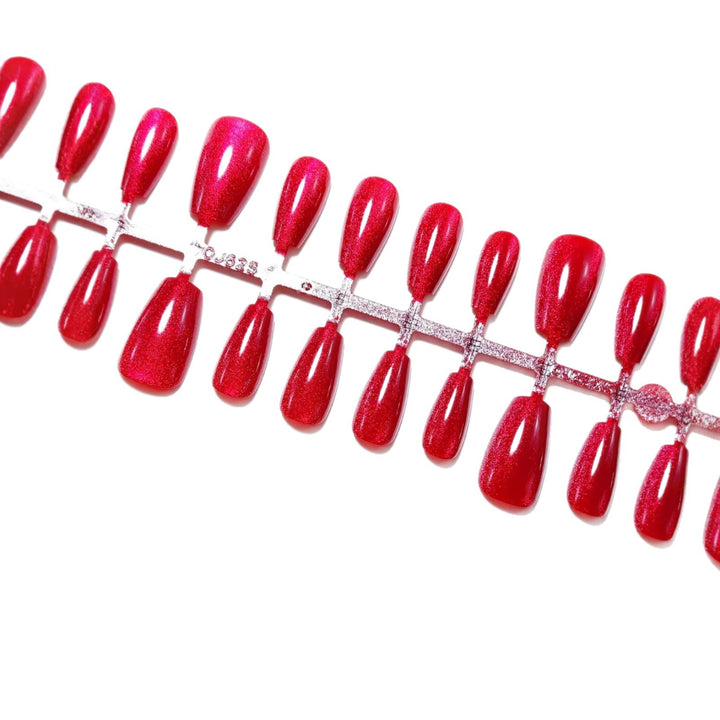Shiny artificial nails with sparkling at the highest level Bowlift