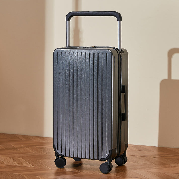 Compact Hard-Shell Wheeled Suitcase