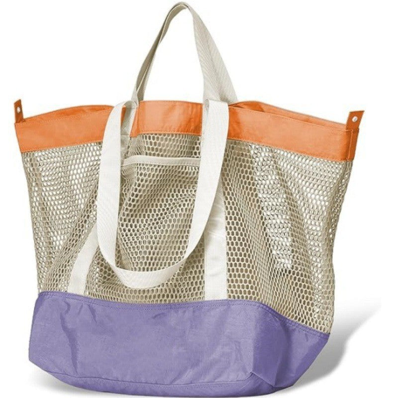 Large beach and shopping bag made of mesh material Bowlift