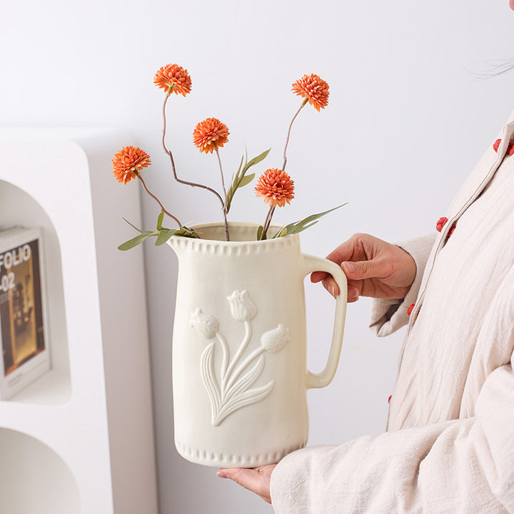Decorative Ceramic Pitcher