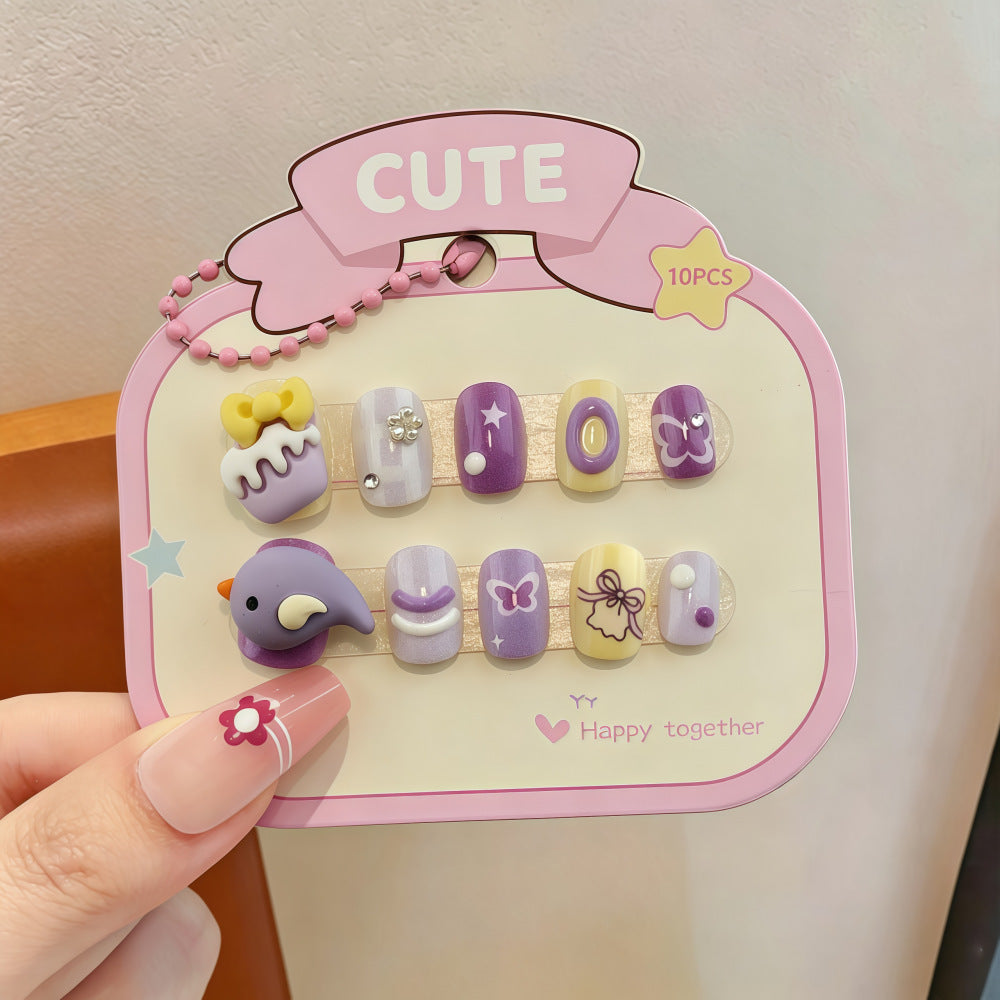 Creative Nail Art Set with Tropical Designs Bowlift