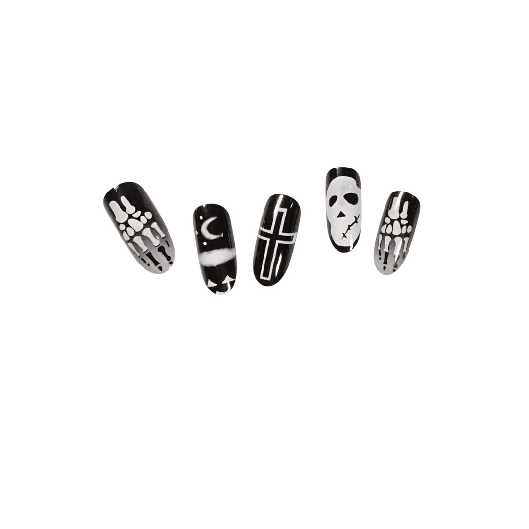 Creative Halloween Nail Art Bowlift