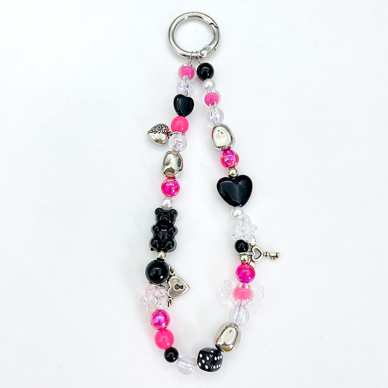 Artistic Beaded Eyewear Holder Chain Bowlift