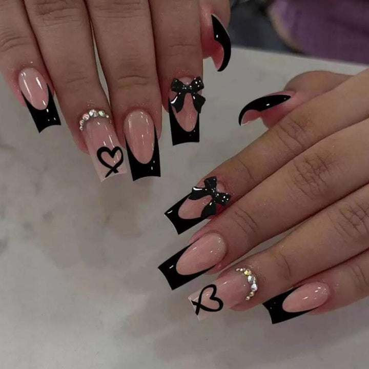 Artistic Statement Press-On Nails Bowlift
