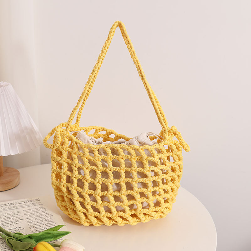 Airy mesh shoulder bag Bowlift
