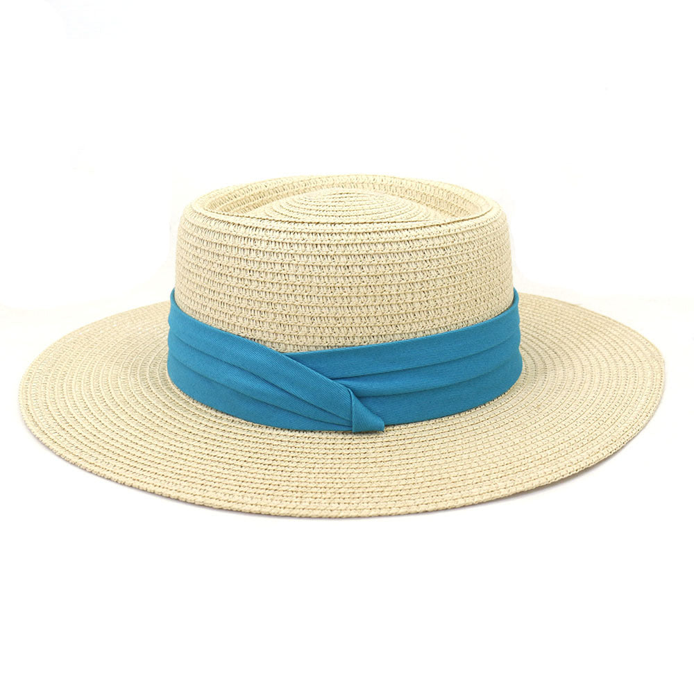 Breathable Sun Straw Boater Hat | Bowlift