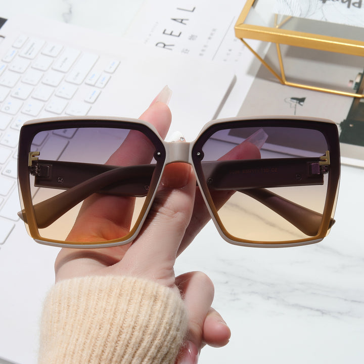 Women's modern oversized sunglasses Bowlift