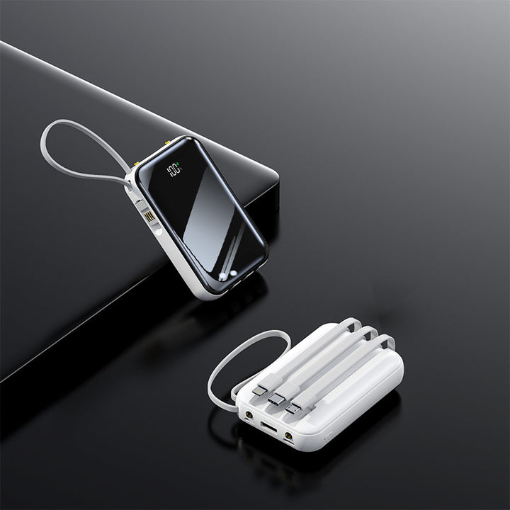 Portable power bank with integrated charging station Bowlift