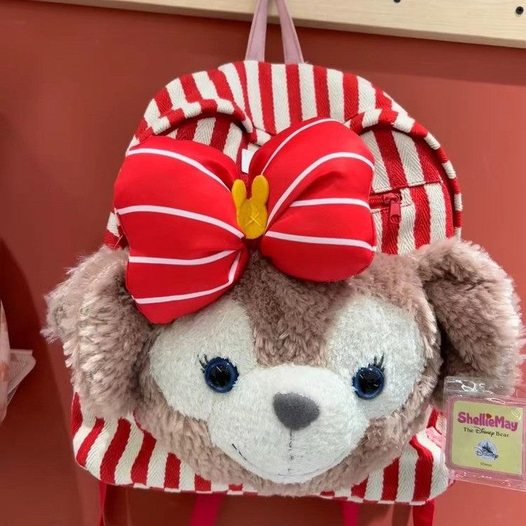Plush backpack with playful animal design Bowlift