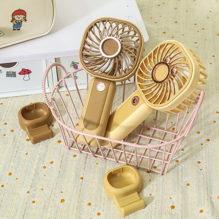 Women's Portable Mini Fan with Adjustable Tilt Angle Bowlift
