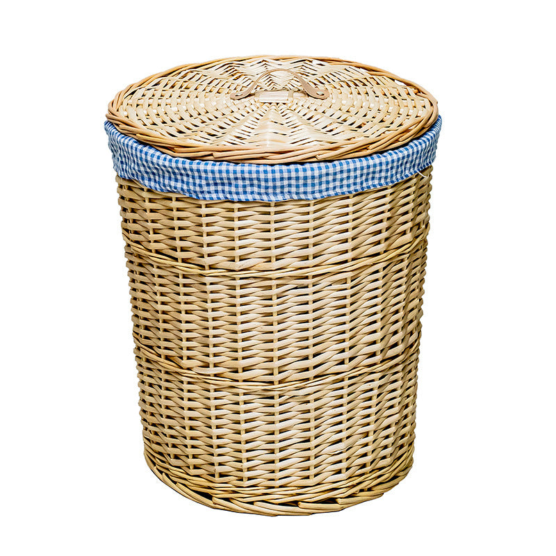 Decorative Wicker Laundry Basket Bowlift
