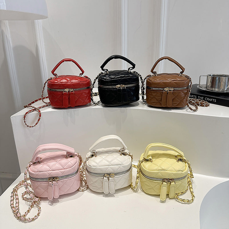 Quilted Mini Crossbody Bag Bowlift