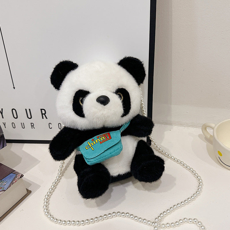 Plush Panda Backpack
