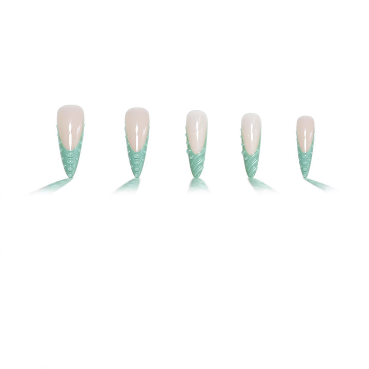 Intricate 3D Sculpted Nail Enhancements Bowlift