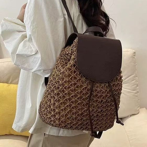 Handcrafted backpack bag made of natural material Bowlift
