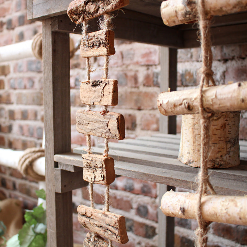 Rustic wall hanging made of natural wood Bowlift