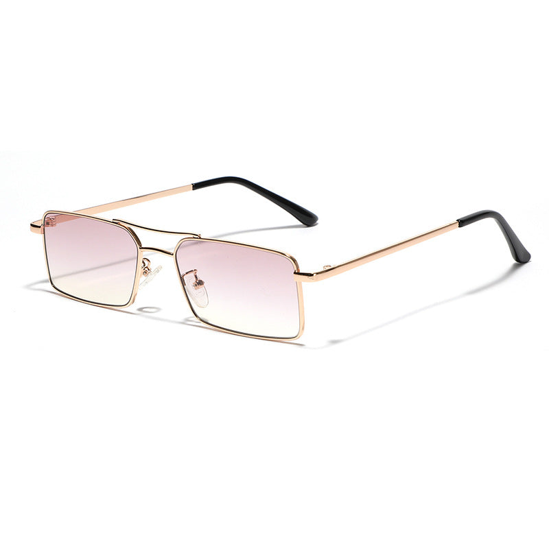 Women’s fashion rectangular glasses with stylish metal frame Bowlift