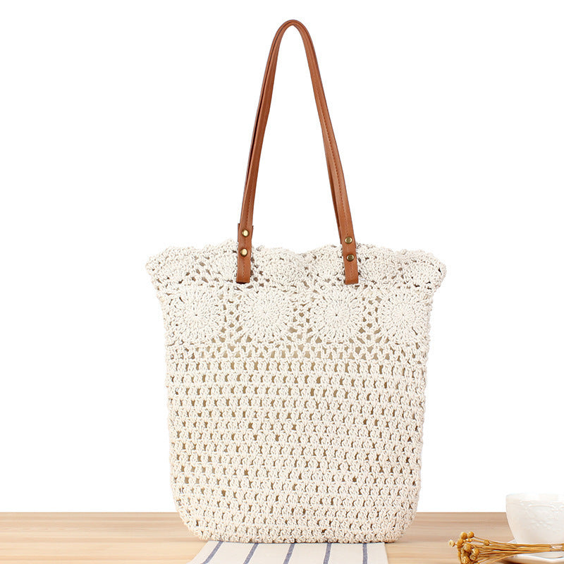 Hand-knotted Macrame Shopping Bag Bowlift