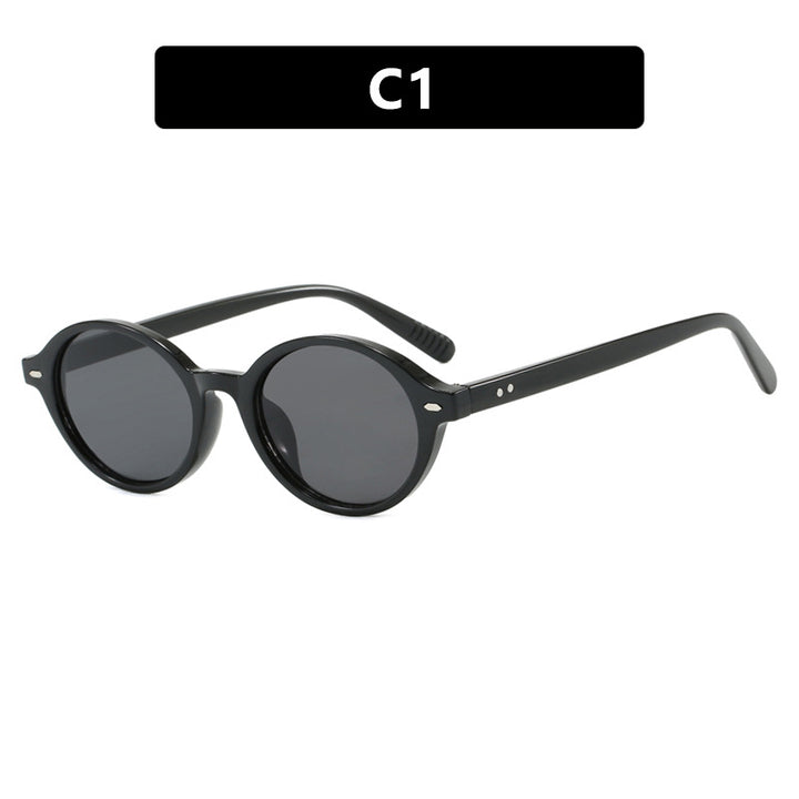 Women's round sunglasses with modern design and polarized lenses Bowlift