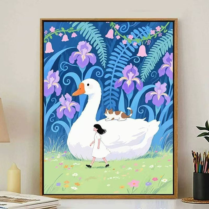 Whimsical Nature Art Print Bowlift