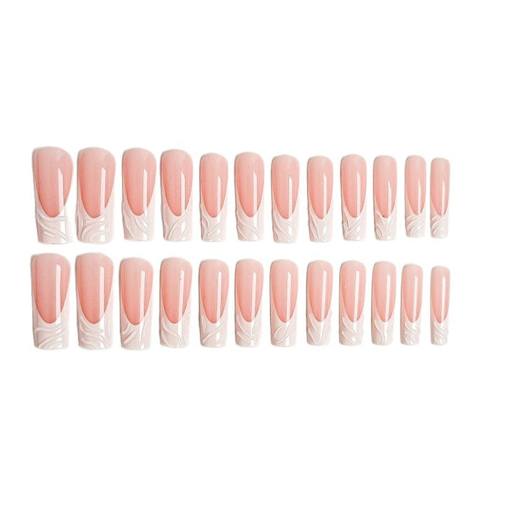 Artificial nails with elegant 3D design Bowlift