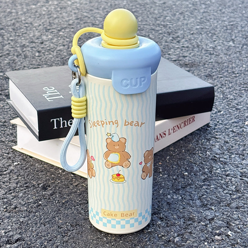 Ladies funny cat water bottle Bowlift
