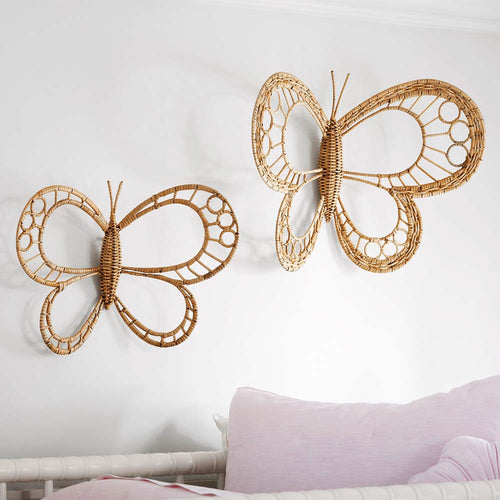 Decorative wall hanging in butterfly design Bowlift