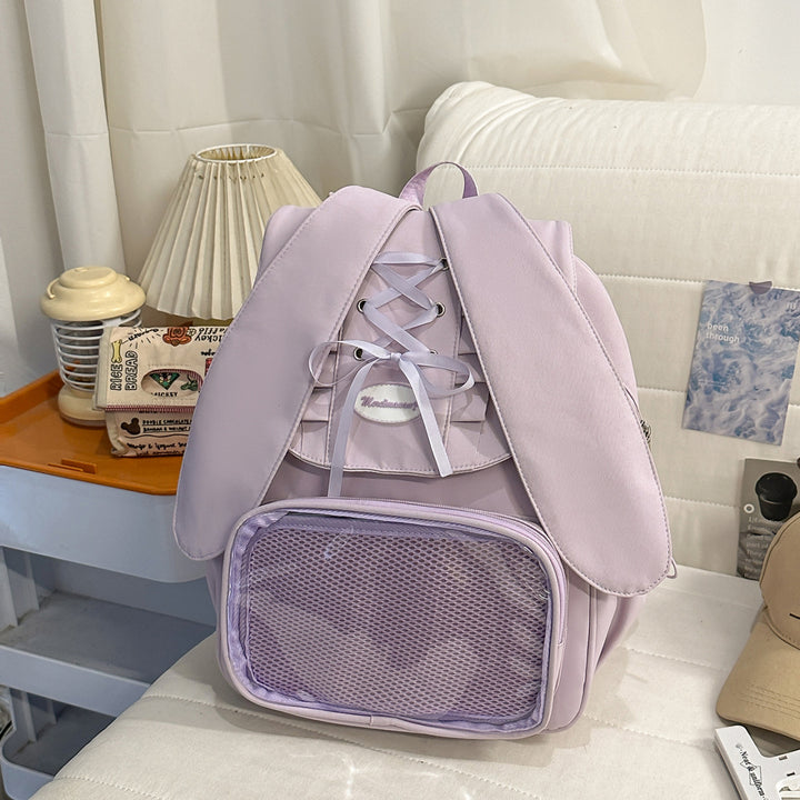 Cute Bunny Ears Backpack