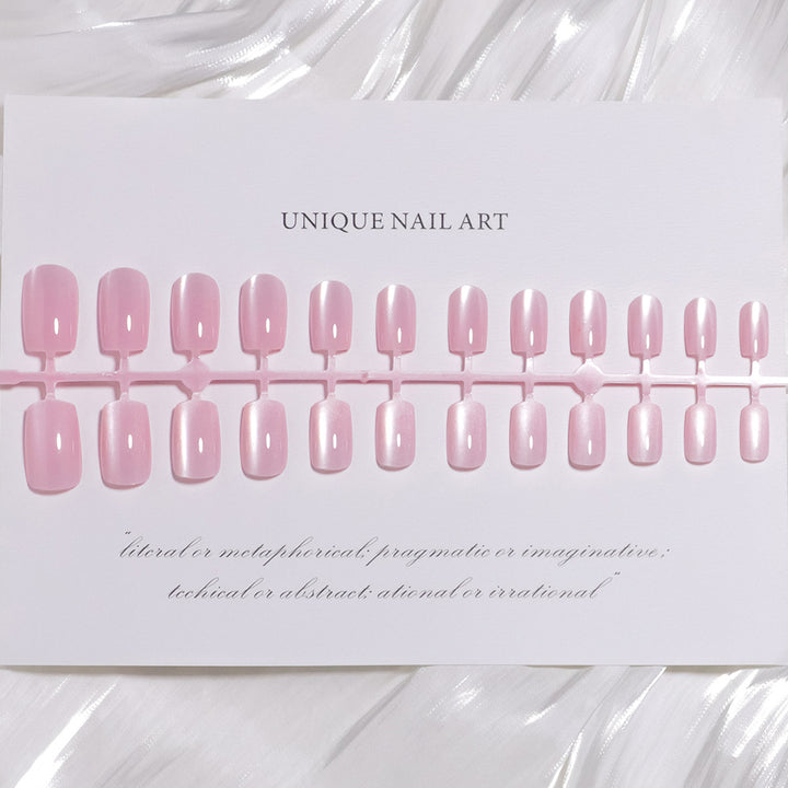 Unique Press-On Nail Art Set Bowlift