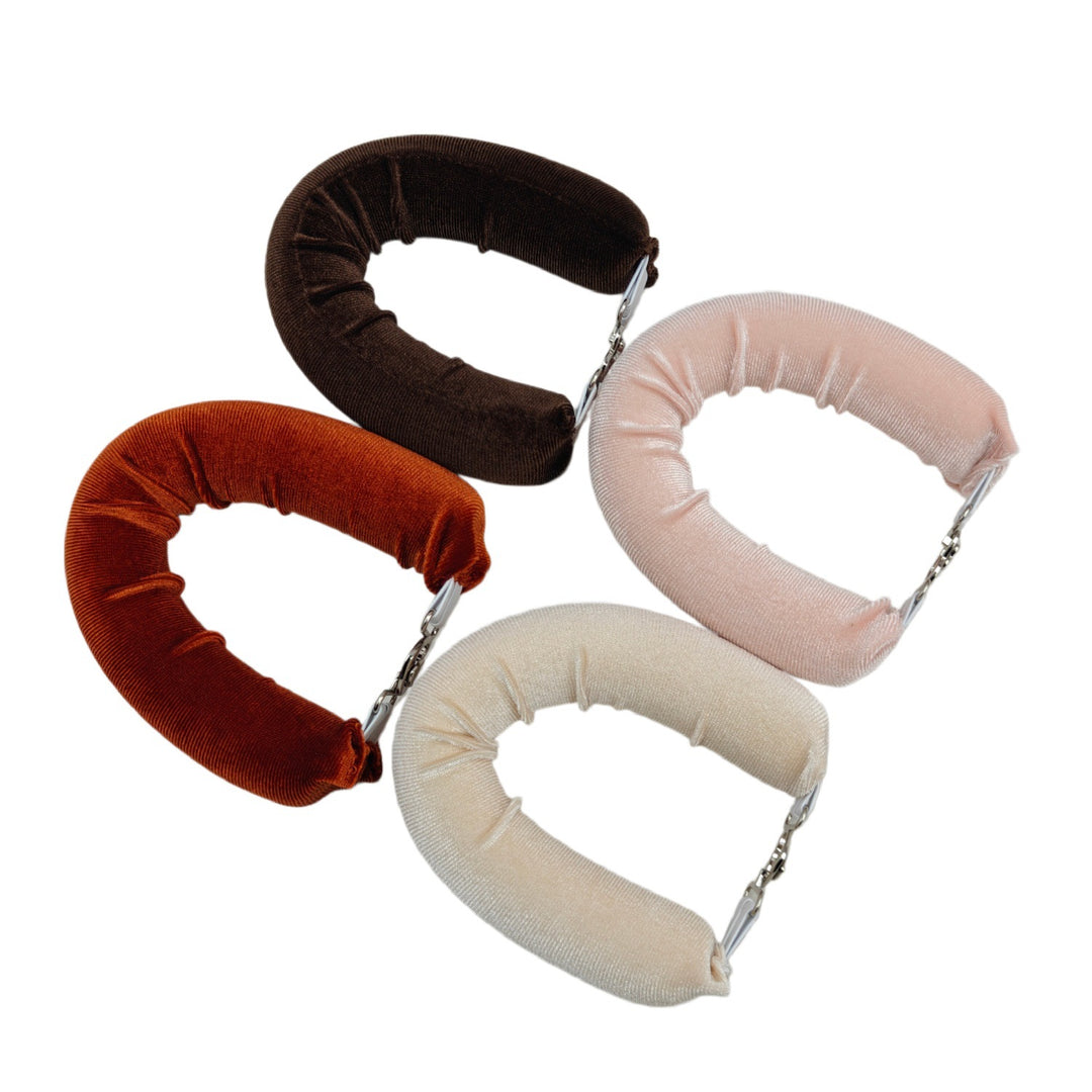 Soft Velvet Heatless Hair Curling Set